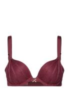 Xquisite Extra Push-Up Bra Chantelle X Burgundy