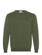 Williams River Cotton Yd Sweater Black Forest Green Timberland Khaki