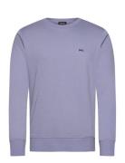 Mens Pullover Sweatshirt Denham Purple