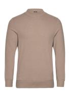 Mens Pullover Lg. Sleeve Crew-Neck Denham Beige