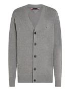 Essential Cotton Cardigan Tommy Hilfiger Grey