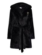 Hooded Robe Juicy Couture Black