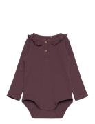 Body Ls Rib Fixoni Burgundy