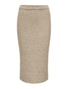 Onljeanett Life Midi Rib Skirt Cc Knt ONLY Beige
