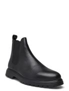 Biagil Chelsea Boot Tumbled Leather Bianco Black