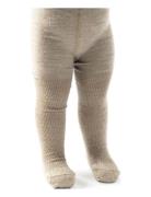 Wool Tights, Off-White Smallstuff Beige