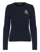 Gassed Cotton-Sweater Lauren Ralph Lauren Navy