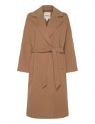 Slrubie Belted Coat Soaked In Luxury Beige