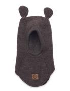 Wool Fullface W Ears Mikk-line Brown