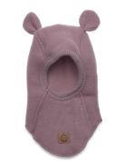 Wool Fullface W Ears Mikk-line Purple