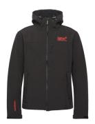 Hooded Soft Shell Trekker Jkt Superdry Black