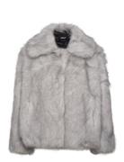 Onlrubina Faux Fur Jacket Otw ONLY Grey