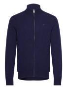 Lambswool Fzip Hackett London Navy