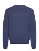 Lambswool V Neck Hackett London Navy