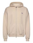 Anf Mens Sweatshirts Abercrombie & Fitch Beige