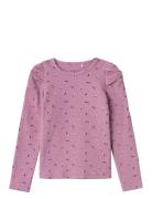 Nmfolinne Ls Slim Top Name It Pink