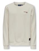 Kobcolumbus L/S Print Swt Kids Only Cream