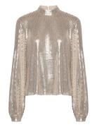 Maia Sequin Blouse Twist & Tango Gold