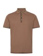 Mmgharvey Polo Ss Tee Mos Mosh Gallery Brown