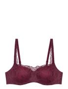 Body Make-Up Illusion Lace Balc Tte Triumph Burgundy