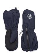 Mittens Long W. Zipper Color Kids Navy