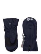 Mittens W. Zipper Color Kids Navy