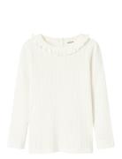 Nmfrachel Nis Ls Slim Top Lil Noos Lil'Atelier Cream