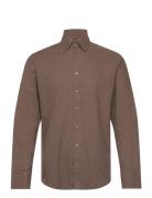 Bs Muriel Casual Modern Fit Shirt Bruun & Stengade Brown