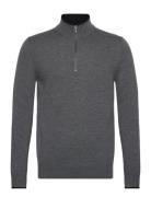 Core Merino Quarter Zip Michael Kors Grey