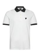 Tonal Ringer Polo Shirt Lyle & Scott White