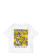 Nmmjule Minions Nreg Ss Top Box Sky Name It White