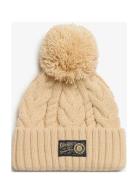 Chunky Cable Beanie Superdry Cream