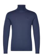 Merino Knit Roll-Neck Lindbergh Navy