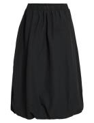 Visema Midi Balloon Skirt Vila Black