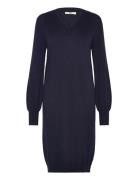 Rmwsofia Wool Knit Dress RM By Rosemunde Navy