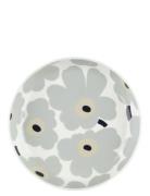 Unikko Plate 20,5 Cm Marimekko Home Grey