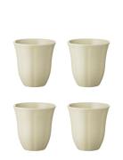 Søholm Solvej Mug W/O Handle 4 Pcs Aida Yellow