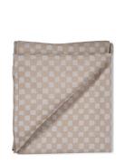 Cotton Table Cloth Checki Byon Beige