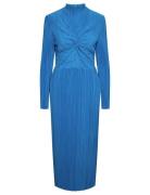 Yasolinda High Neck Ls Long Dress S. YAS Blue