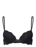 Idole - N*2 Plunge Push-Up Bra Etam Black