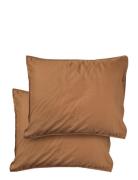 Pillow Cover 2-Pack Dromedary Midnatt Brown