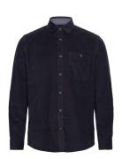 Stretch Corduroy Shirt Tom Tailor Navy