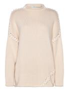 Strings Knit Top NORR Cream