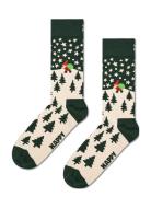 Santa On The Way Sock Happy Socks Green