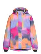 Ski Jacket - Aop Color Kids Pink