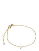 Archetype Bracelet - A-Z Gold Plated Design Letters Gold