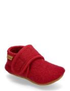 Baby Wool Slippers En Fant Red