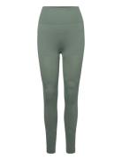 Essential Block Seamless High Waist Tights Casall Green