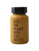 Thermo/Insulated Bottle Small Special Etd. Design Letters Yellow