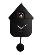 Wall Clock Modern Cuckoo KARLSSON Black